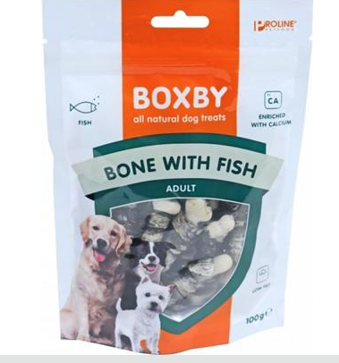 Boxby Calcium Bone Fish - 100gr