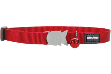 Red Dingo - Classic Red Cat Collar - Red