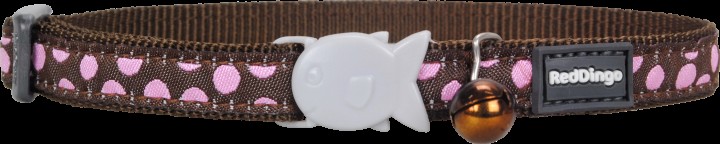 Red Dingo - Cat Collar Pink Spot