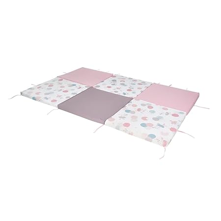 Tinéo - Maxi Crawling Blanket, Maxi Rug, Motor Skills, Maxi Rug, Multifunctional, 5-in-1, 120 x 180 cm (Ballerina)