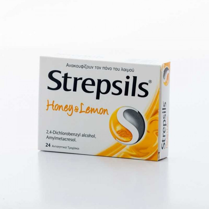 Strepsils Honey Lemon Pastilles 24