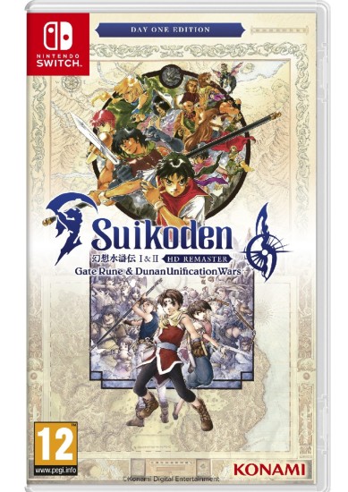 SUIKODEN I & II HD REMASTERED D1 EDITION (SWITCH)