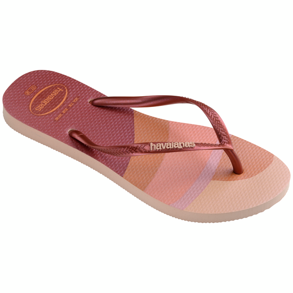 Havaianas Woman's Summer Slippers 4146908.0076 Rose Gold Shades