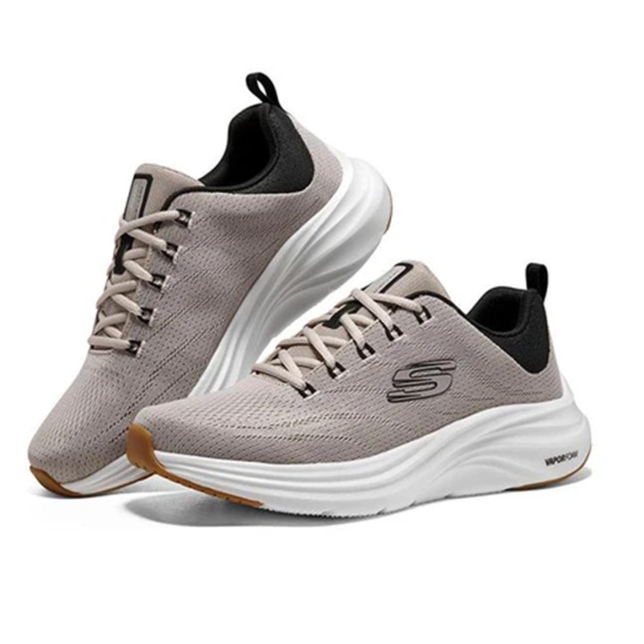 Skechers Man's Footwear Sport Trainers Sneakers   183120 Beige Colour