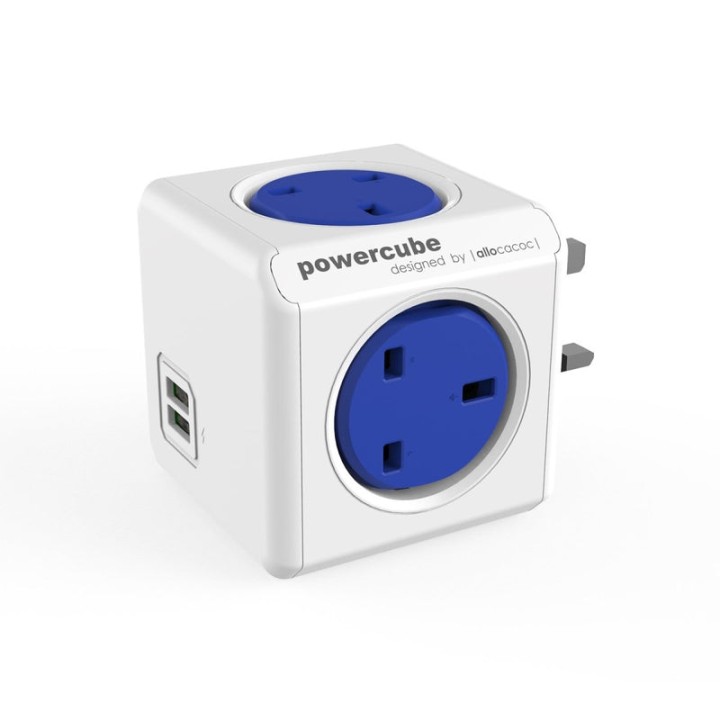 Powercube Original Usb Uk Blue Colour