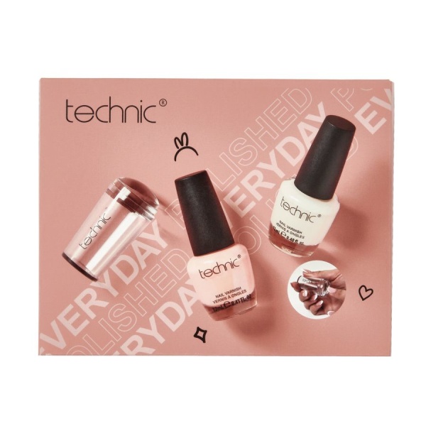 Technic French Manicure Nail Kit with Tools & Polish 50ml