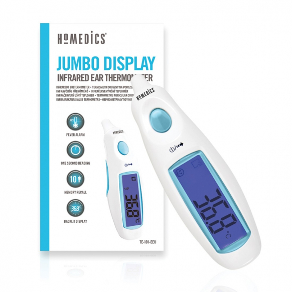 HoMedics Jumbo Display Ear Thermometer