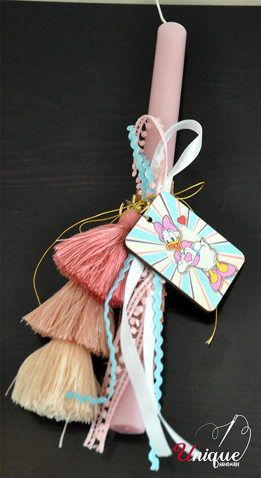 Daisy Duck Brelock Easter Candle Lampada