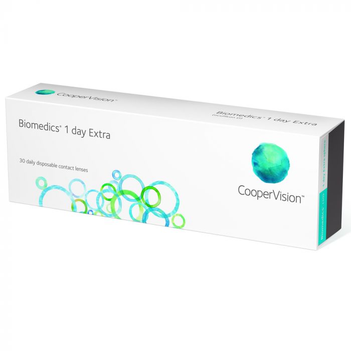 Biomedics 55 Evolution 1 day extra 30 Daily Contact Lenses - 0.75