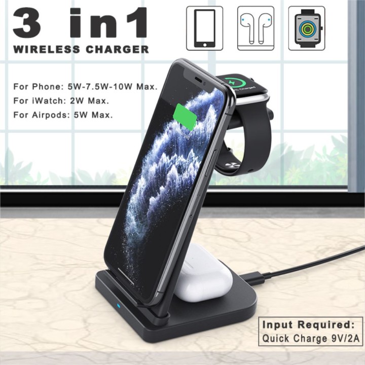 Wi-Station 3 In 1 - A New Age Docking Station For All Your Wireless Devices