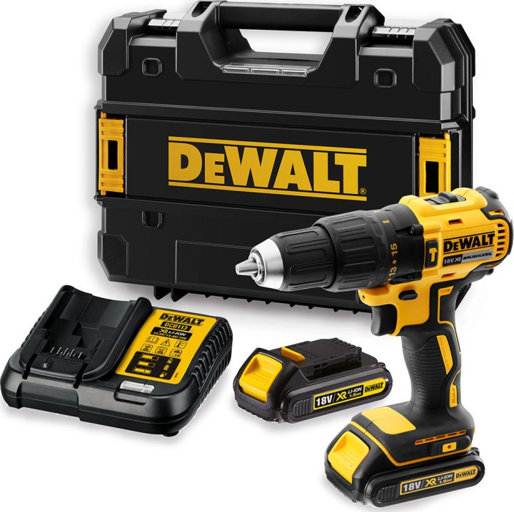 Dewalt - Dcd778S2T-Qw Κρουστικό Δραπανοκατσαβίδο 18V Brushless Xr Li-Ion (2 Μπαταριεσ X1.5Ah)