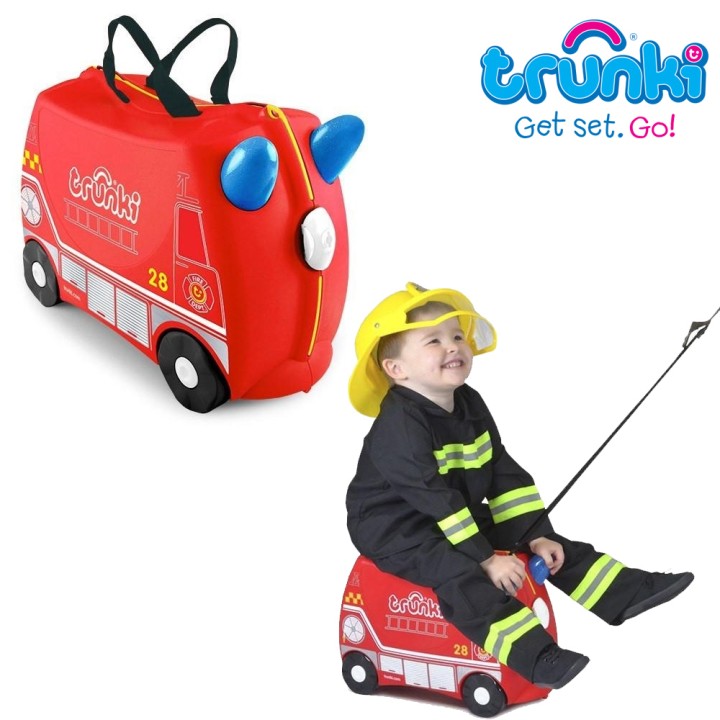 Trunki Παιδική Βαλίτσα Ταξιδίου Frank The Fire Engine