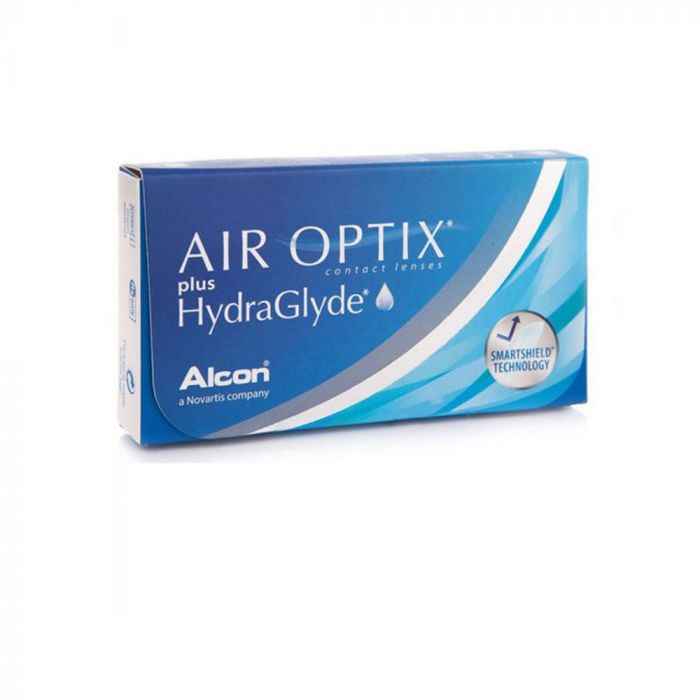Air Optix Plus HydraGlyde 6 Monthly Contact Lenses - 0.5