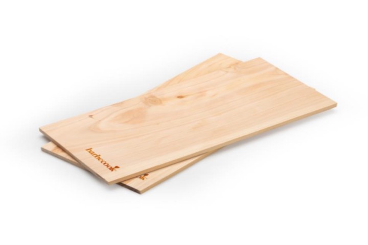 Bbq Accessories Tool Wooden / Σανίδες Ψησίματος Για Καπνιστό Ξύλο Οξιάς 2Τμχ