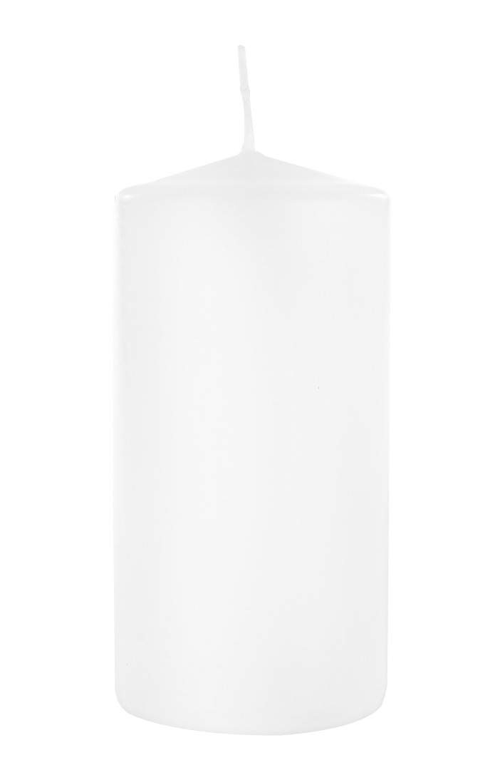 Candle / Κερί Άσπρο 6Xh12Cm