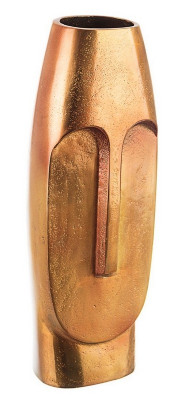 Decorative Vase Golden / Βάζο Asmita Χρυσό 5.5X4.5X39Cm