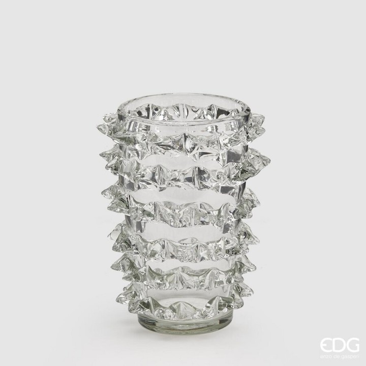 Decorative Vase / Διακοσμητικό Βάζο Punte Διάφανο 22Xυ28Εκ