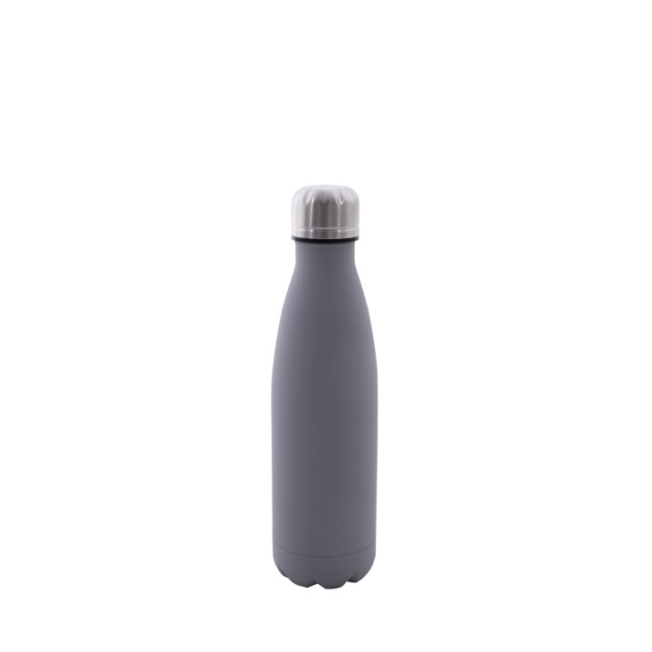 Decanter / Carafes For Drinks / Θέρμος Με Διπλό Τοίχωμα Για Κρύο Ή Ζεστό Ρόφημα Γκρι 500Ml