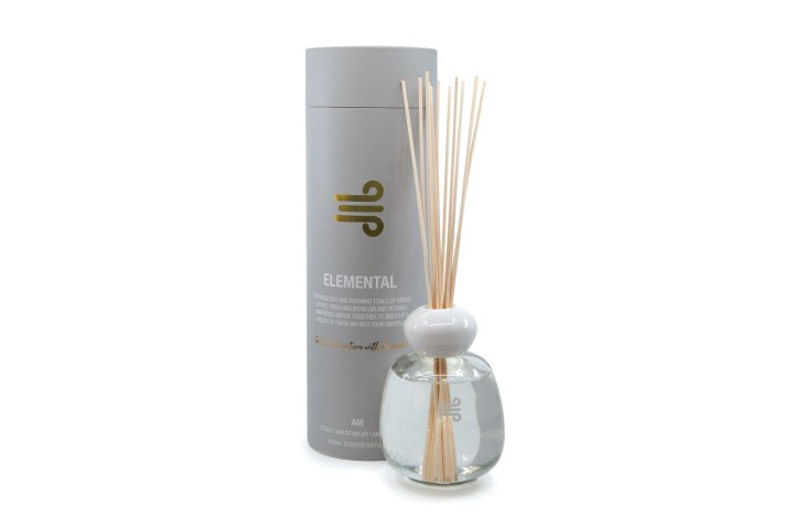 Scented Candle Cubes / Αρωματικό Air Elemental Με Γυάλινη Φιάλη 600Ml