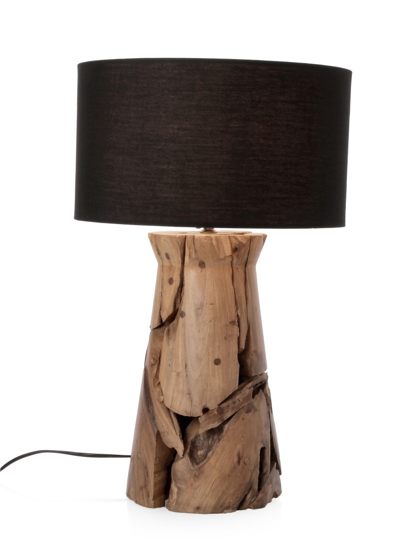 Decorative Table Lighting Black / Επιτραπέζιο Φωτιστικό Arwood Μαύρο Υ58Εκ