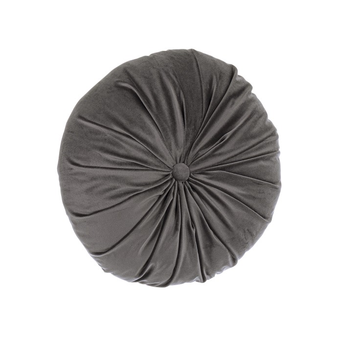 Decorative Home Indoor Cushion / Διακοσμητικό Μαξιλάρι Artemis Γκρι Σκούρο Δ40Εκ