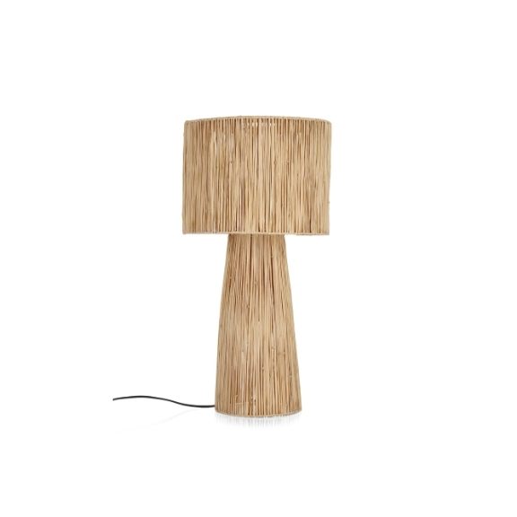 Decorative Table Lighting / Επιτραπέζιο Φωτιστικό Bagan Φυσικό Χρώμα Υ60Εκ