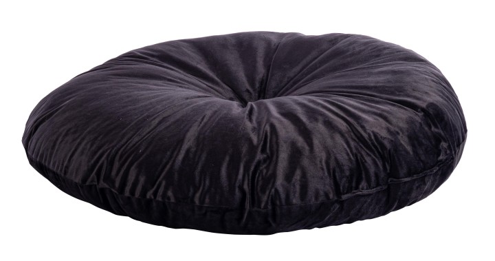 Decorative Home Indoor Cushion Black / Διακοσμητικό Μαξιλάρι Artemis Μαύρο Δ90Εκ