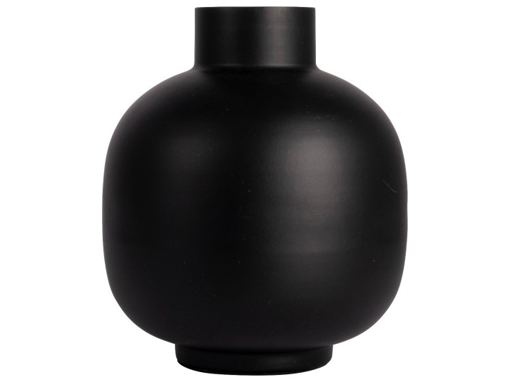 Decorative Vase Black / Βάζο Μεταλλικό Μαύρο O17X20Cm