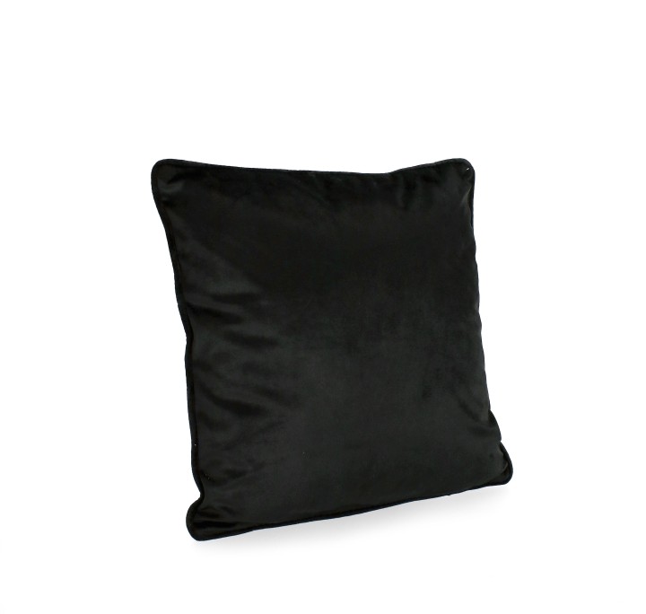 Decorative Home Indoor Cushion Black / Διακοσμητικό Μαξιλάρι Artemis Μαύρο 40X40Εκ