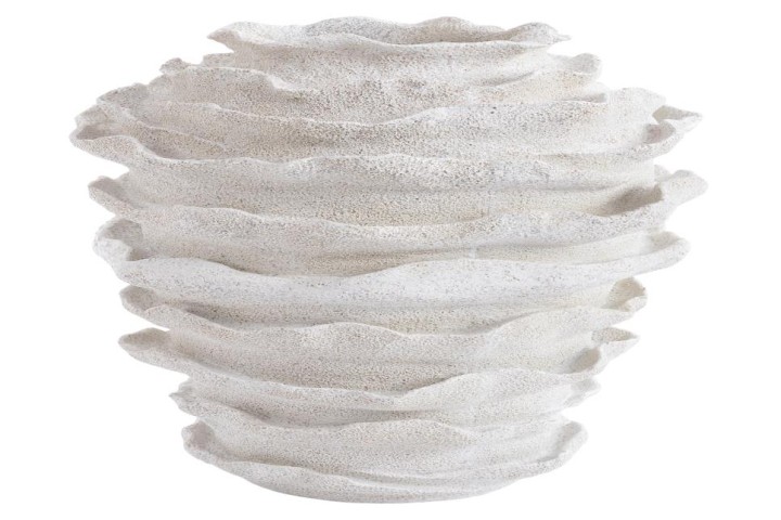 Decorative Vase / Βάζο Pavo Aσπρο H72.5Cm