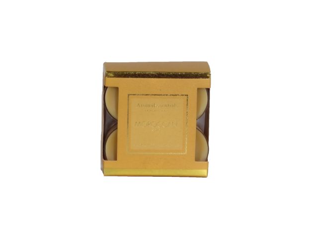 Decorative Candle / Σετ Ρεσώ Μπαχαρικό Κίτρινο / Διαφανές 8 Τεμ