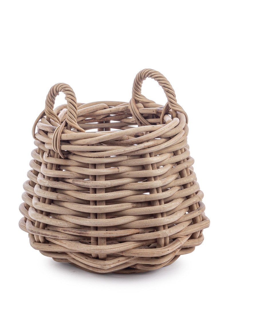 Decorative Storage Indoor Basket Box / Διακοσμητικό Καλάθι Cesta Γκρι S