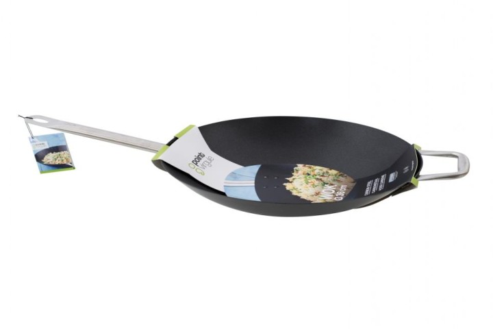 Kitchen Tool Pan / Pot / Γουοκ Pont Virgule Carbon Steel Με Αντικολλητική Επίστρωση 36Cm