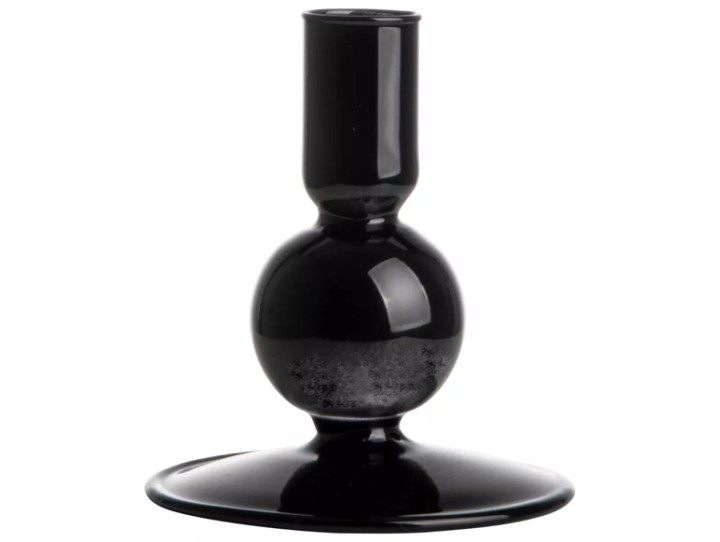 Decorative Indoor Candleholder Black / Κηροπήγιο Μαύρο O9X11Cm