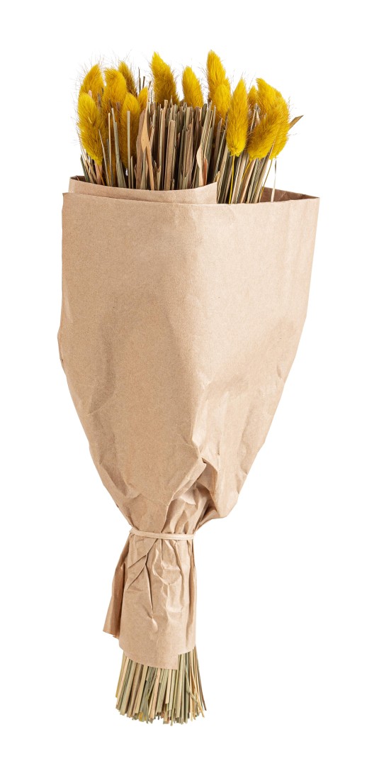 Indoor Decorative Bunches / Διακοσμητικά Ξερά Λουλούδια Gayle Κίτρινα Υ42Εκ
