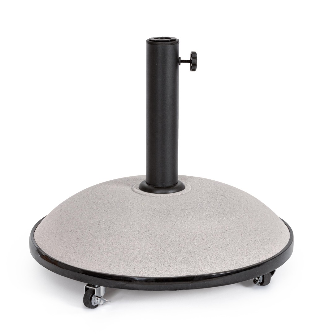 Outdoor Umbrella Base / Βάση Ομπρέλας Barry Με Τροχούς Γκρί 50 Κιλά D58Cm