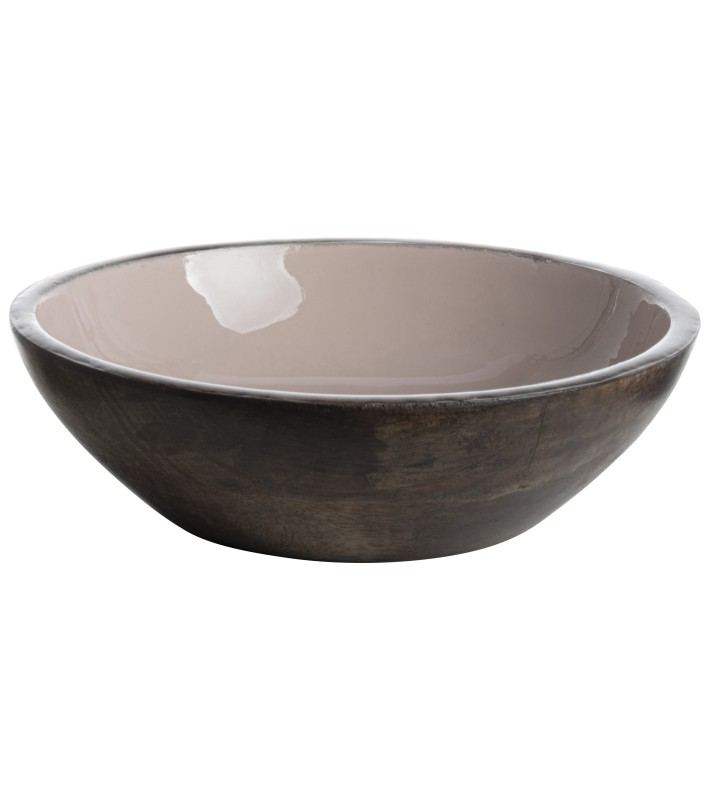 Kitchen Bowl / Μπολ Mango Με Enamale O22,3X6,4Cm
