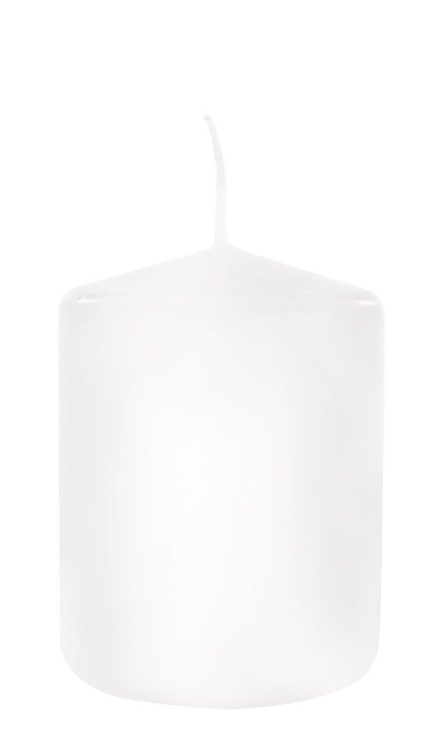Candle White / Κερί Λευκό 6X8Cm