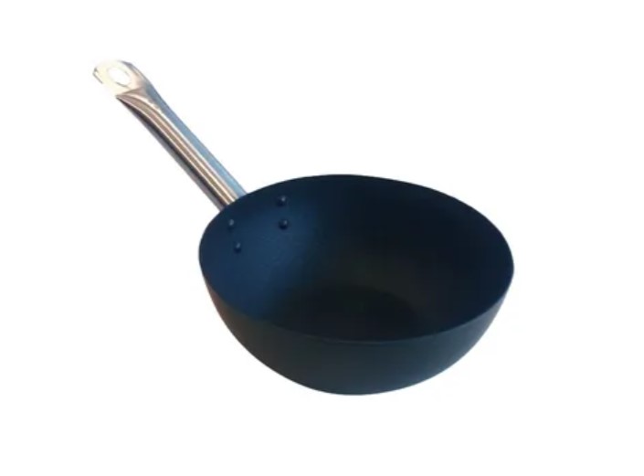 Kitchen Tool Pan / Pot Black / Τιγάνι Wok Carbon Steel Μαύρο D20Cm