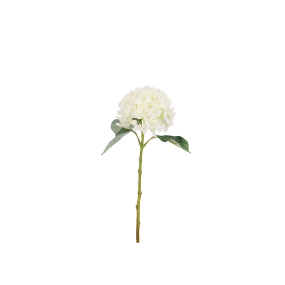 Indoor Decorative Bunches / Διακοσμητική Ορτανσία Cherilyn Λευκή Υ47Εκ