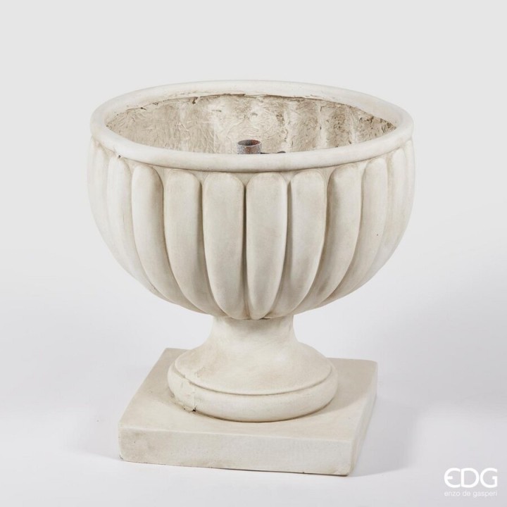 Decorative Vase Ivory / Διακοσμητικό Βάζο Coppa Ivory 54Xυ55Εκ