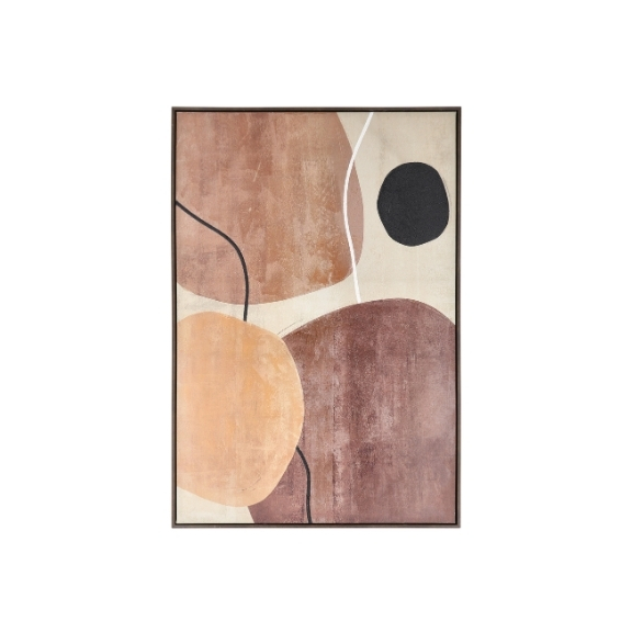 Indoor Wall Decorative / Πίνακας Με Κορνίζα Gallery Ροζ 82,6X122,6Εκ