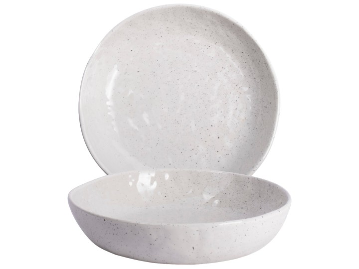 Kitchen Bowl White / Μπολ Πάστας / Φρούτου Tt Freckle Λευκό O20,8X4Cm