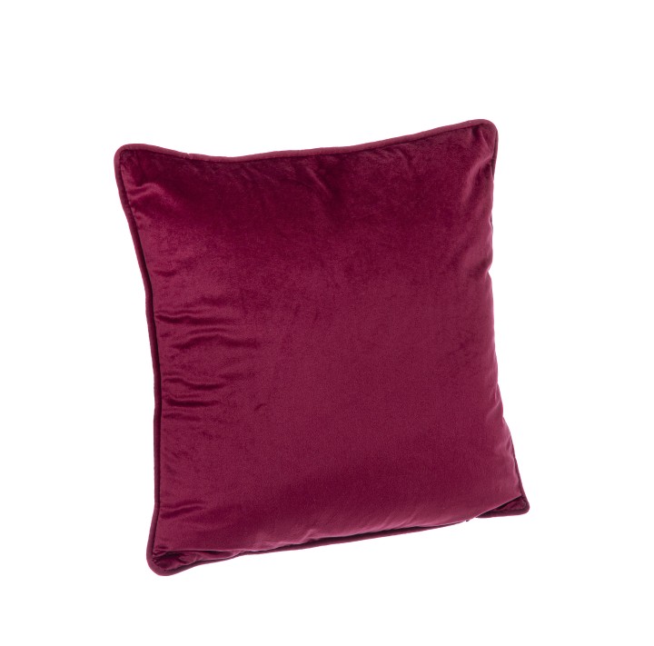 Decorative Home Indoor Cushion / Διακοσμητικό Μαξιλάρι Artemis Μπορντό 40X40Εκ