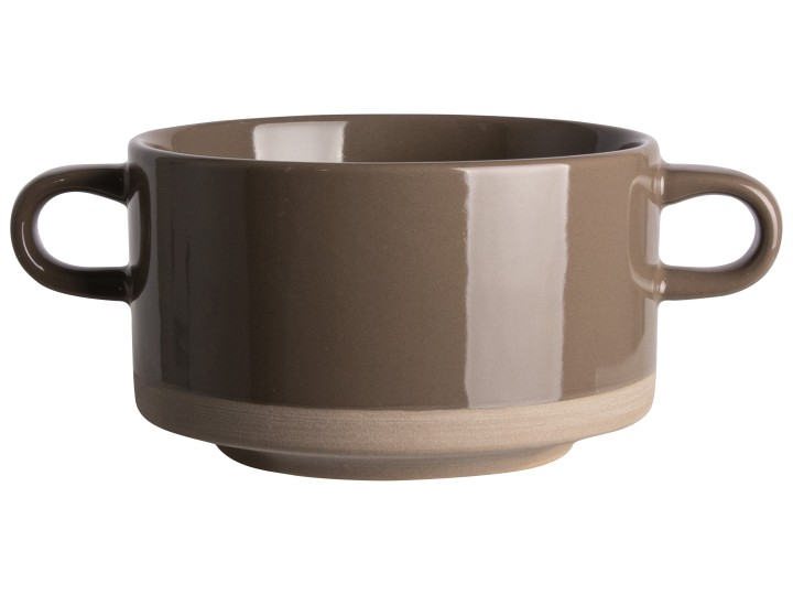 Kitchen Bowl / Μπολ Σούπας Woodstock Γκρί 450Ml