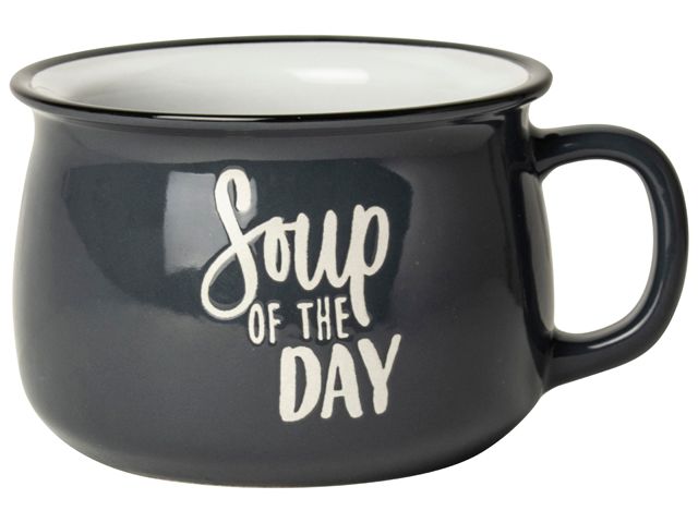 Kitchen Bowl / Μπολ Σούπας Γκρι 500Ml