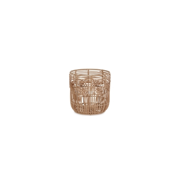 Decorative Storage Indoor Basket Box Brown / Διακοσμητικό Καλάθι Sherly Καφέ 30X30Εκ