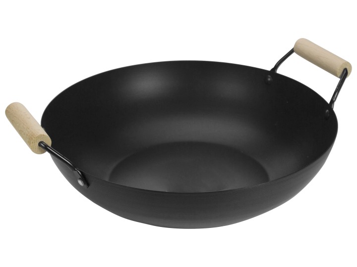 Kitchen Tool Pan / Pot / Wok Μάυρο O32.5Cm