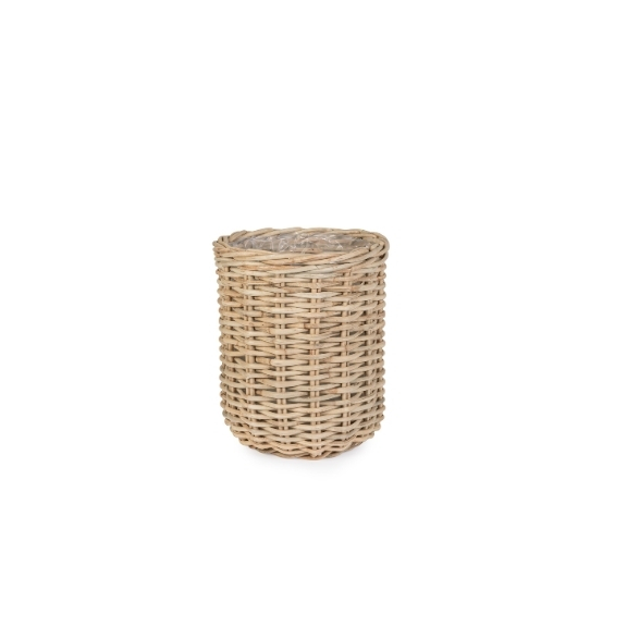 Decorative Storage Indoor Basket Box Brown / Διακοσμητικό Καλάθι Jefri Καφέ 50Xh65Cm