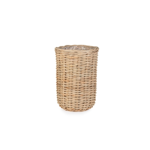 Decorative Storage Indoor Basket Box Brown / Διακοσμητικό Καλάθι Jefri Καφέ 66Xh80Cm